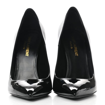 Saint Laurent Patent Opyum 110 Pumps 36.5 Black Gold 2 of 9