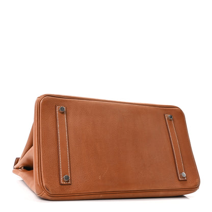 Hermes Barenia Faubourg Birkin 35 Fauve 3 of 9