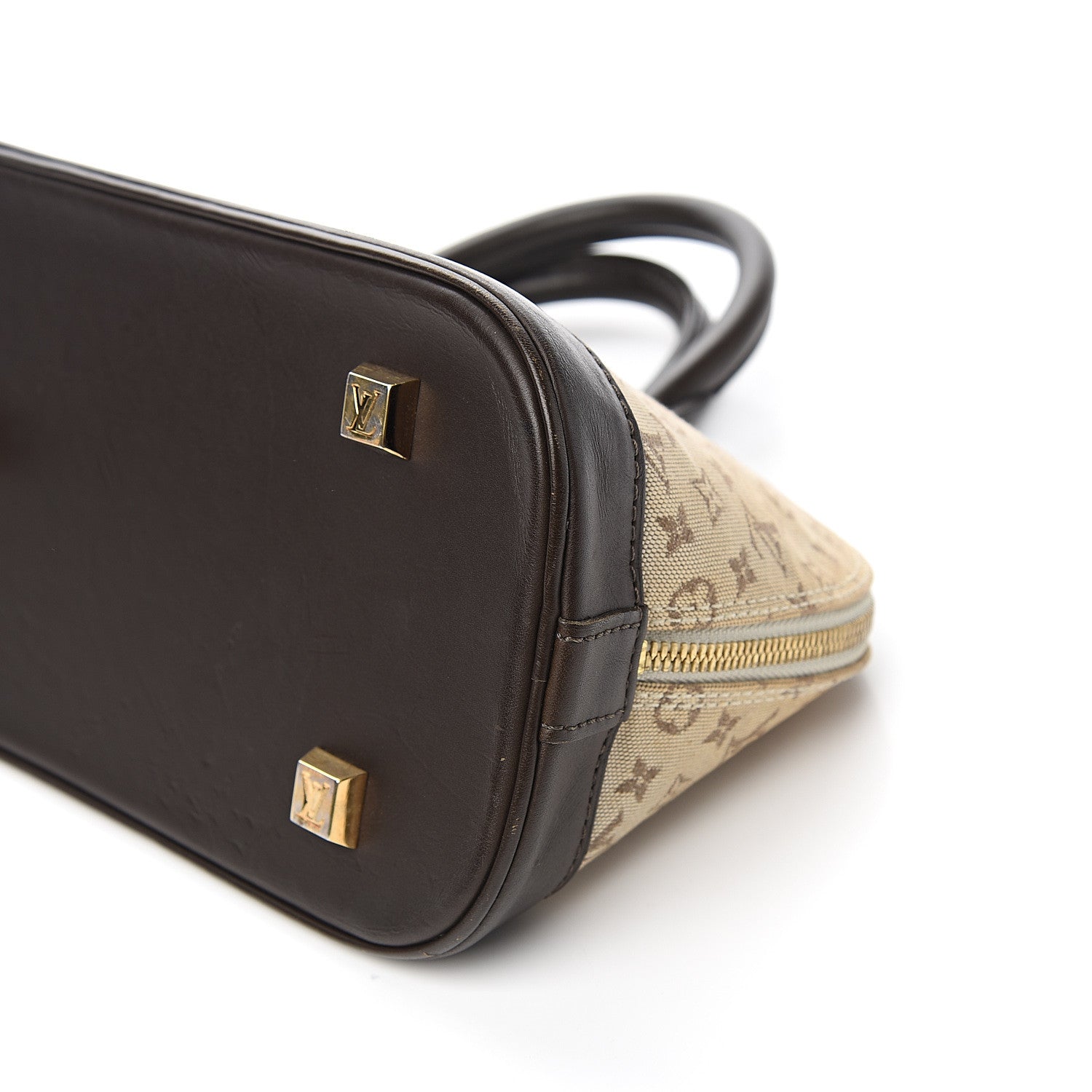 Louis Vuitton Mini Monogram Alma Long Kaki 12 of 13