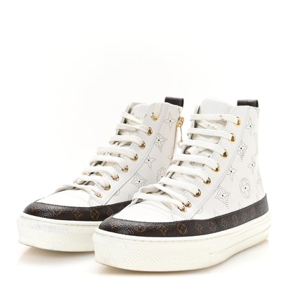 Louis Vuitton Mahina Stellar Sneaker Boots 35 White 4 of 8