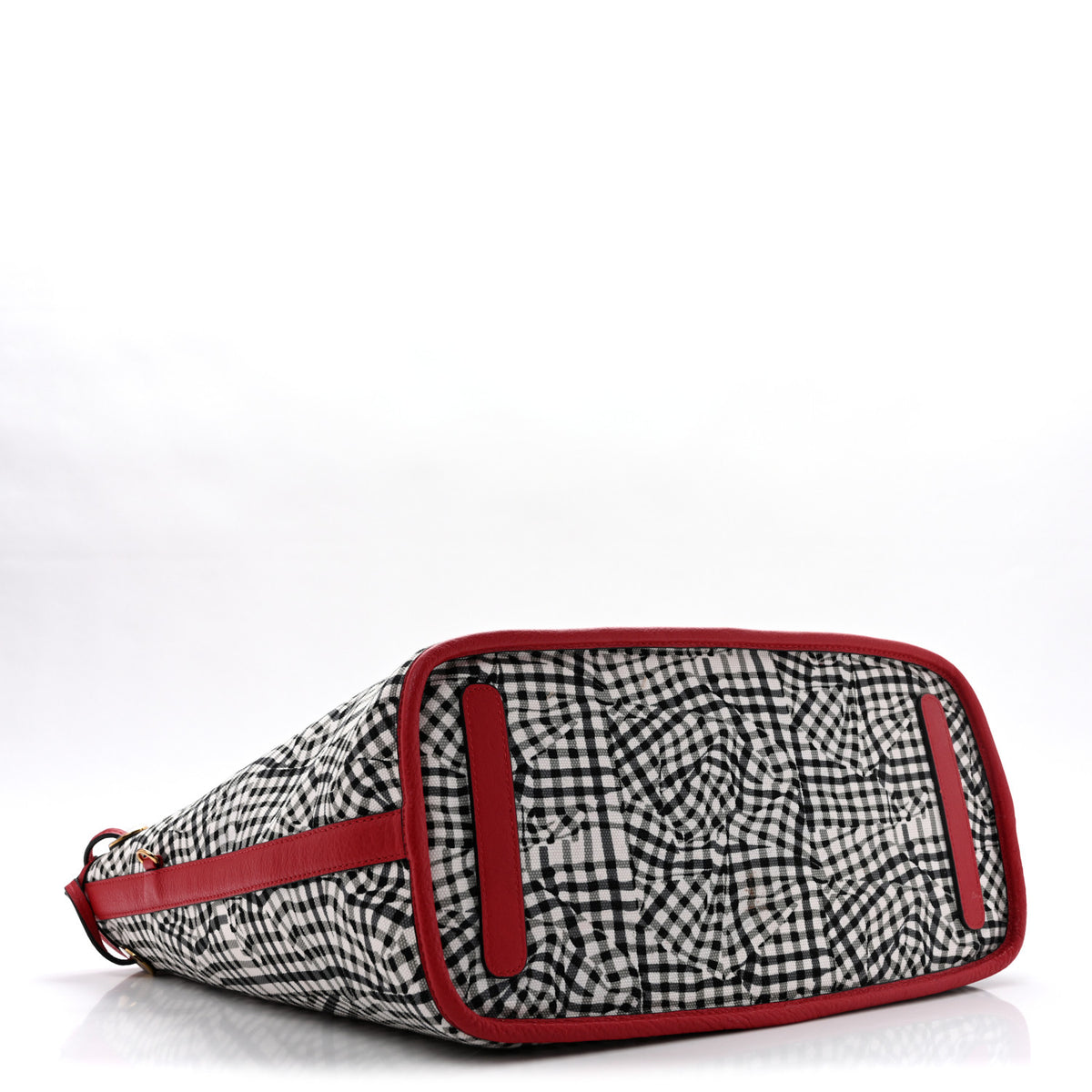 Visetos Medium Liz Reversible Shopper Tote Candy Red