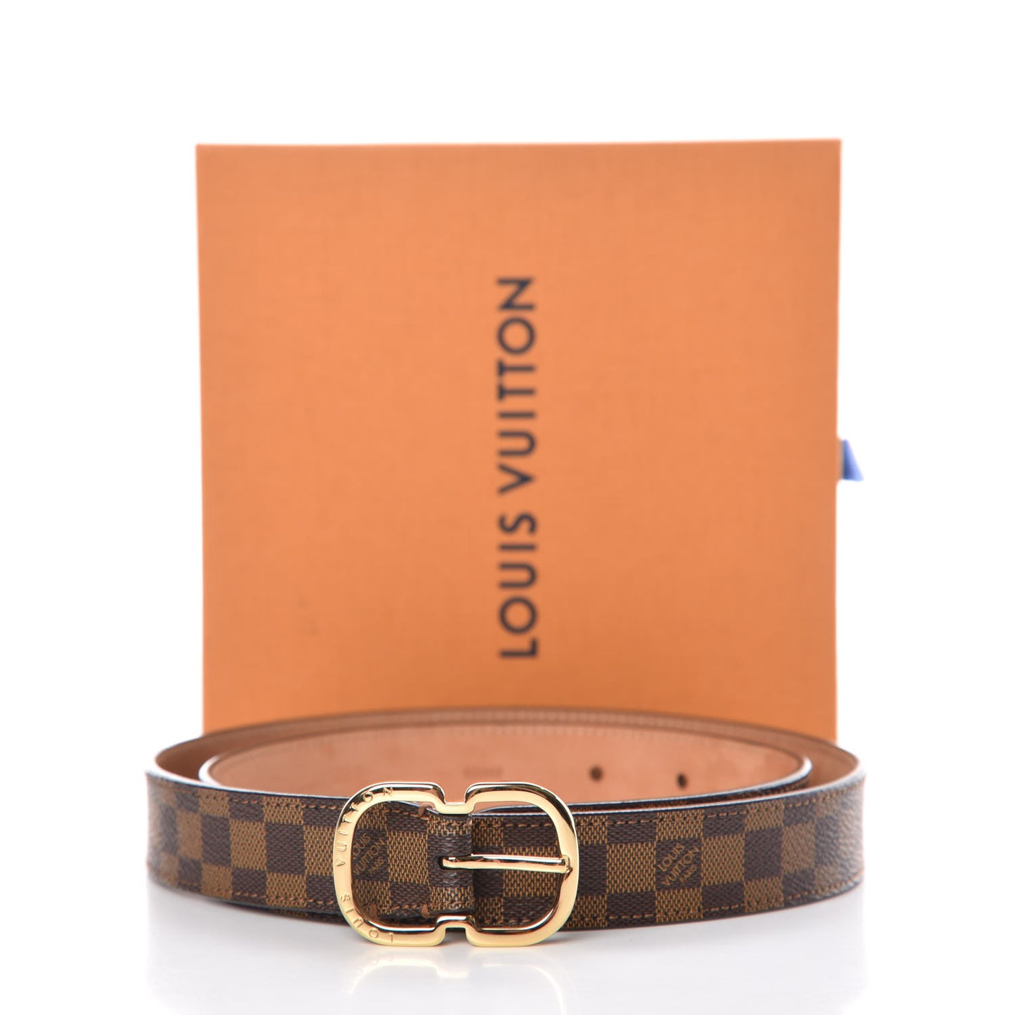 Damier Ebene Mini 25mm Belt 80 32