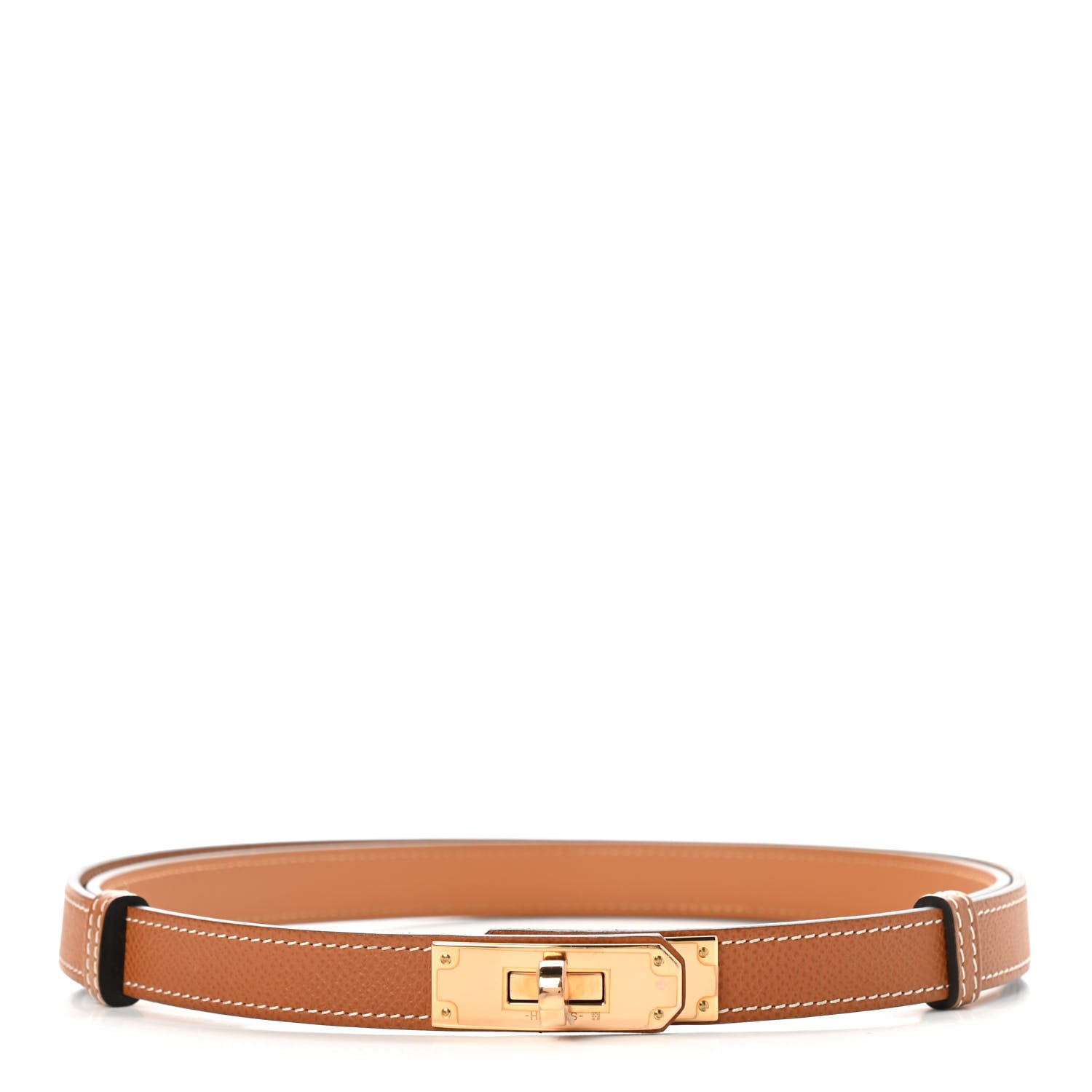 Hermes Epsom Kelly Belt Gold 1 of 5