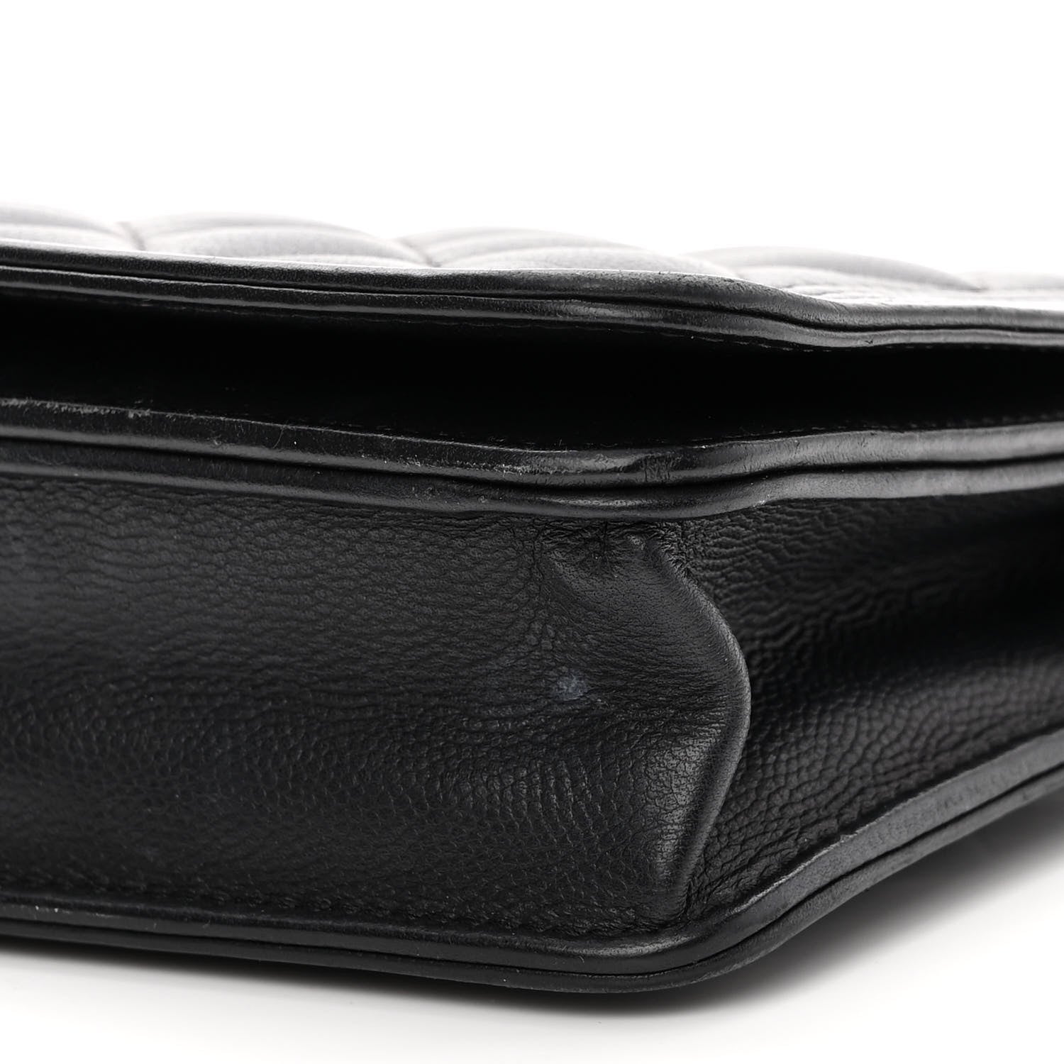 Chanel Caviar Quilted Boy Wallet On Chain WOC Black 11 of 14