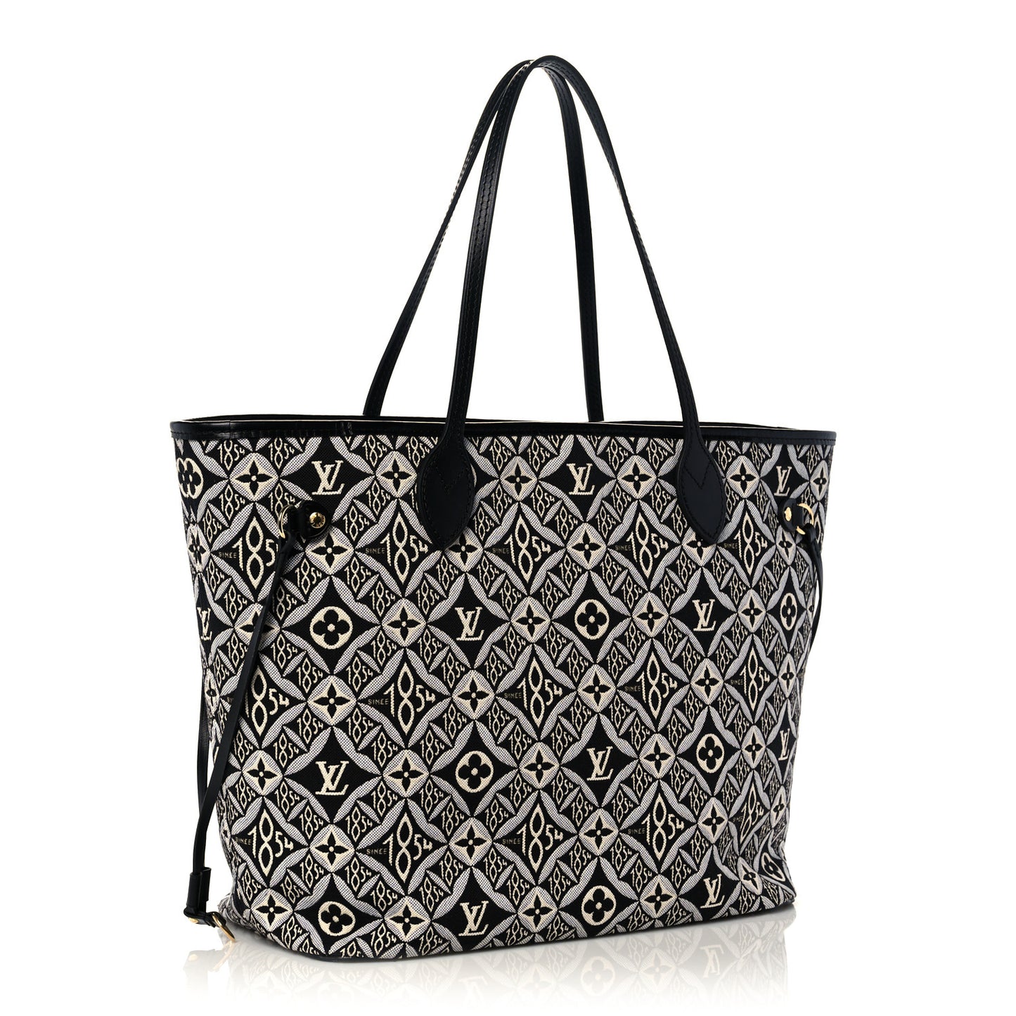 Jacquard Since 1854 Neverfull MM Grey