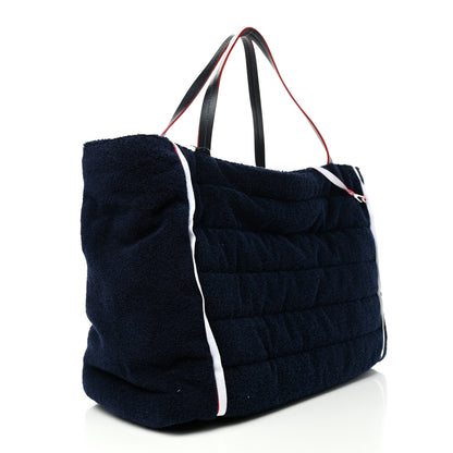 Chanel Reversible Chanel Airlines Tote Silver Navy 2 of 4