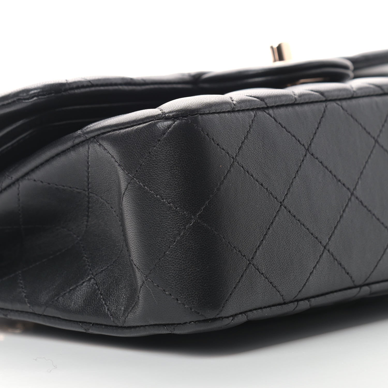 Chanel Lambskin Quilted Small Double Flap Black 8 of 17