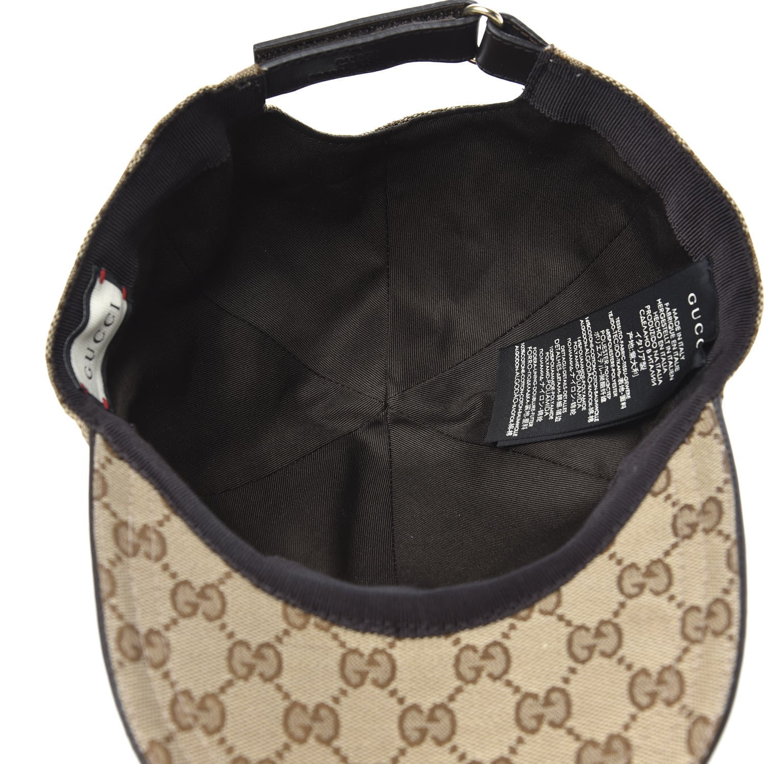 Gucci Monogram Web Baseball Hat M Beige Cocoa 4 of 6