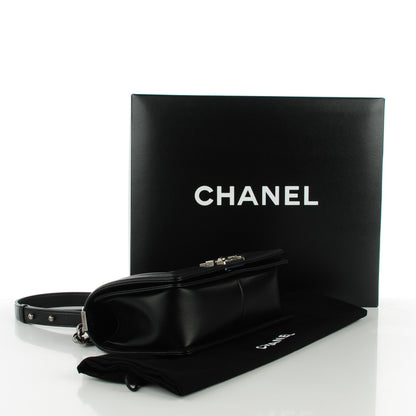Chanel Lambskin Quilted Medium Boy Flap Black 4 of 7