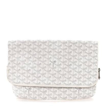 Goyard Goyardine Sainte Marie Soft Clutch White 1 of 7