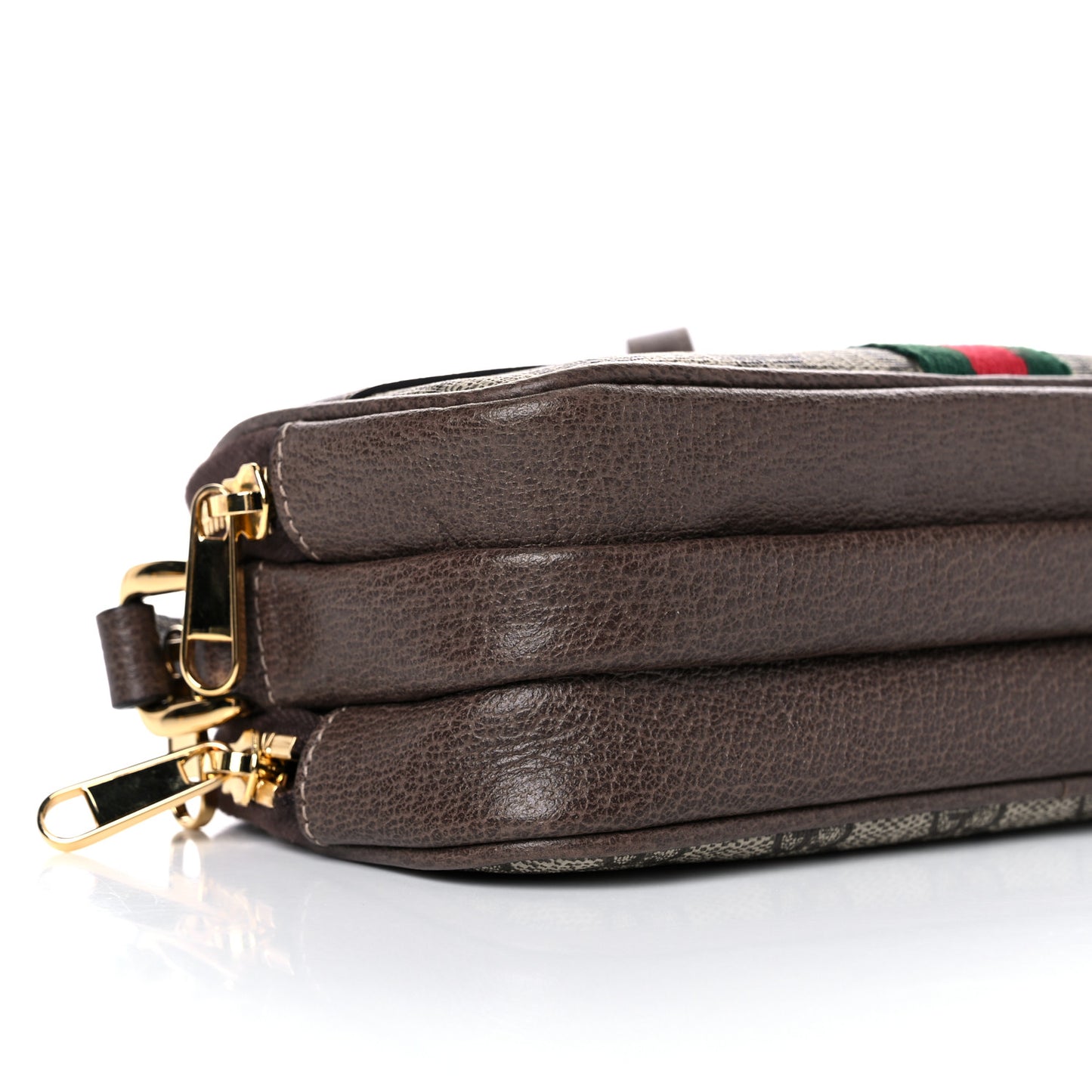 GG Supreme Monogram Web Mini Ophidia GG Bag Brown