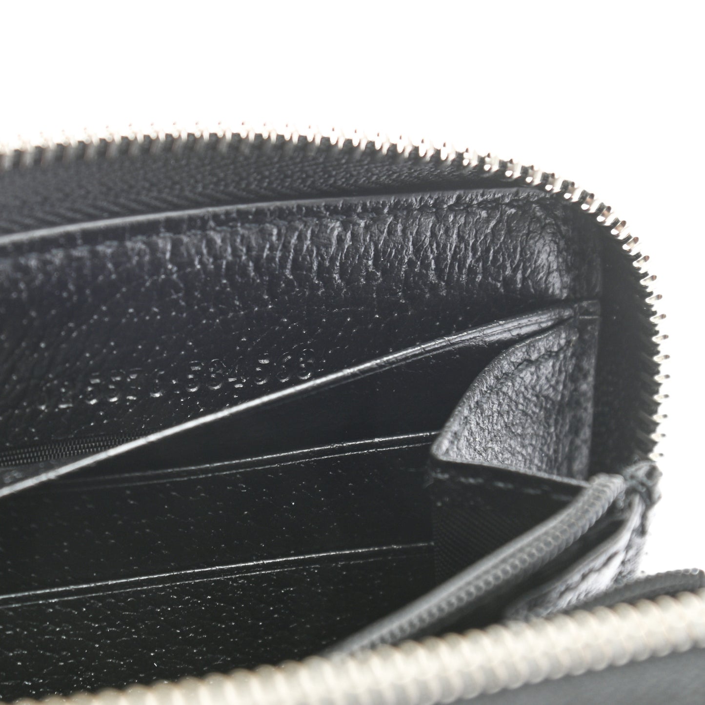 Econyl Nylon Monogram Off The Grid Zip Around Wallet Crop Black