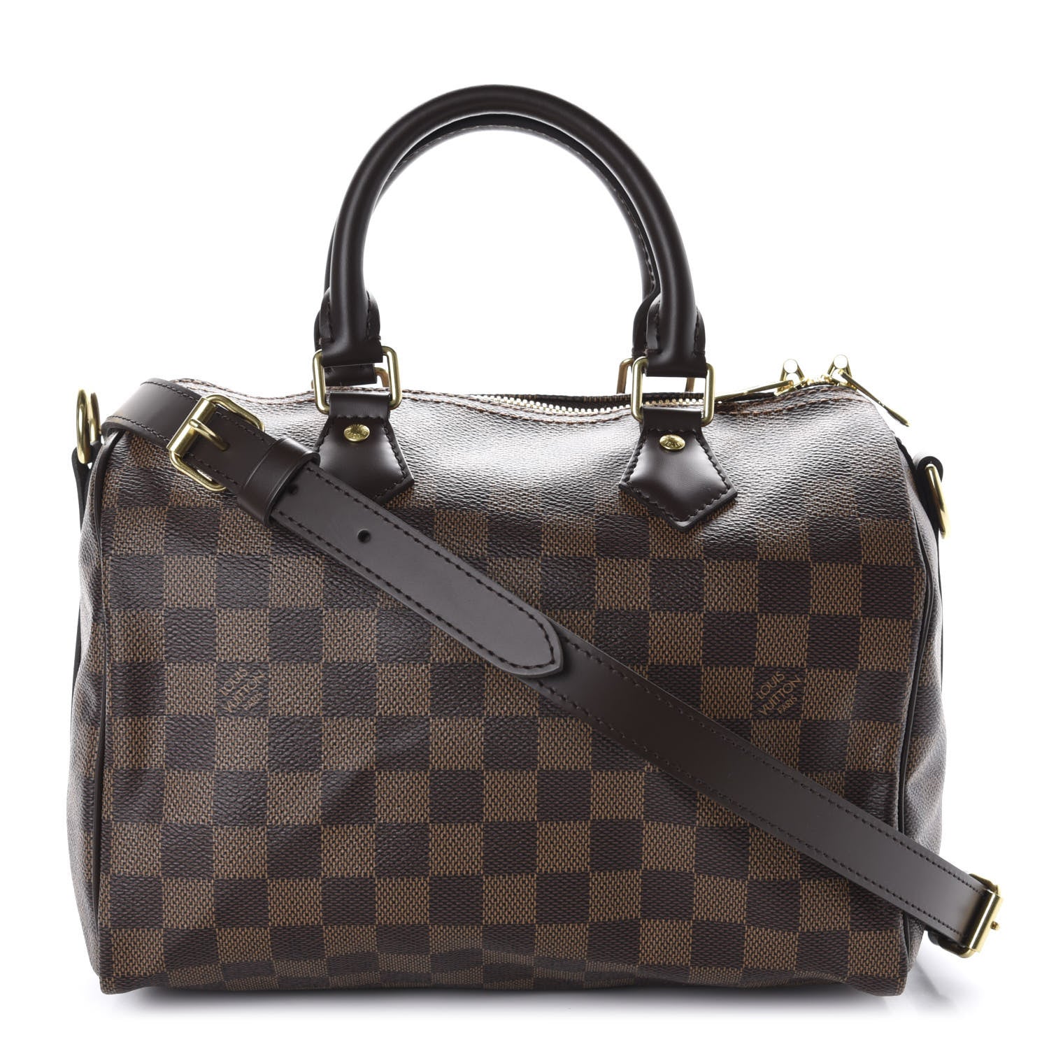Louis Vuitton Damier Ebene Speedy Bandouliere 25 1 of 9