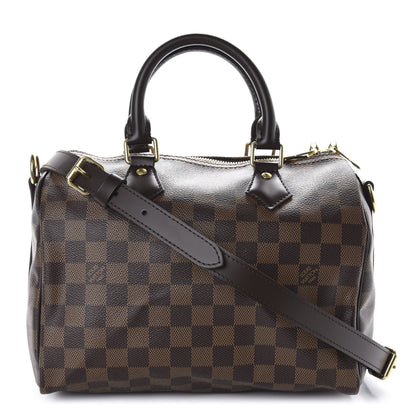 Louis Vuitton Damier Ebene Speedy Bandouliere 25 1 of 9
