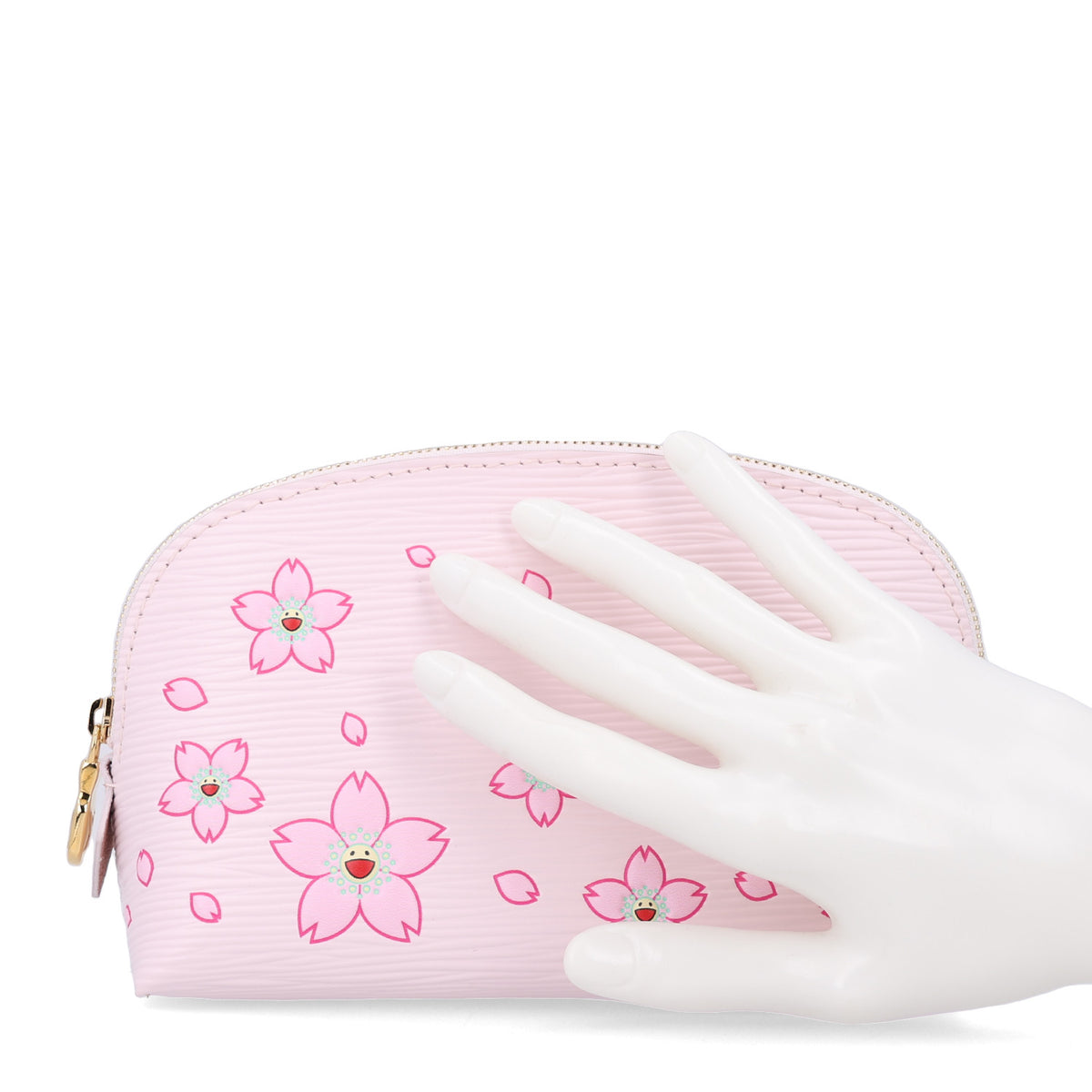 Louis Vuitton LV X TM Epi Cherry Blossom Cosmetic Pouch Pink 2 of 9