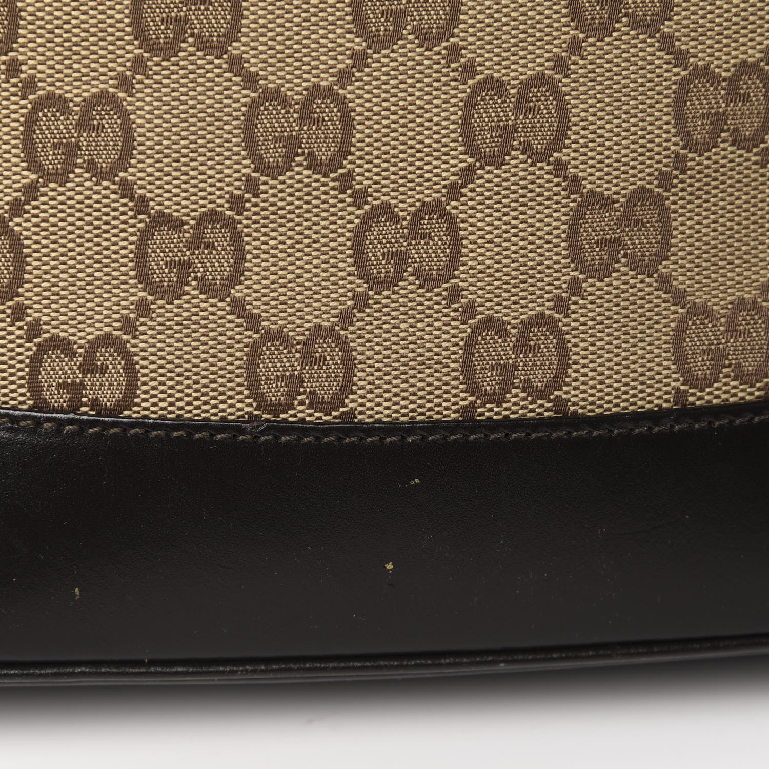 Gucci Monogram Web Jackie O Hobo Dark Brown 11 of 12