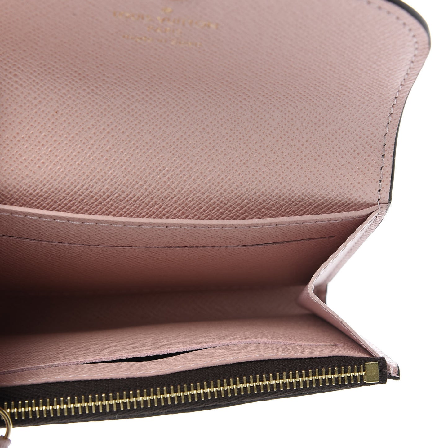 Monogram Rosalie Coin Purse Rose Ballerine