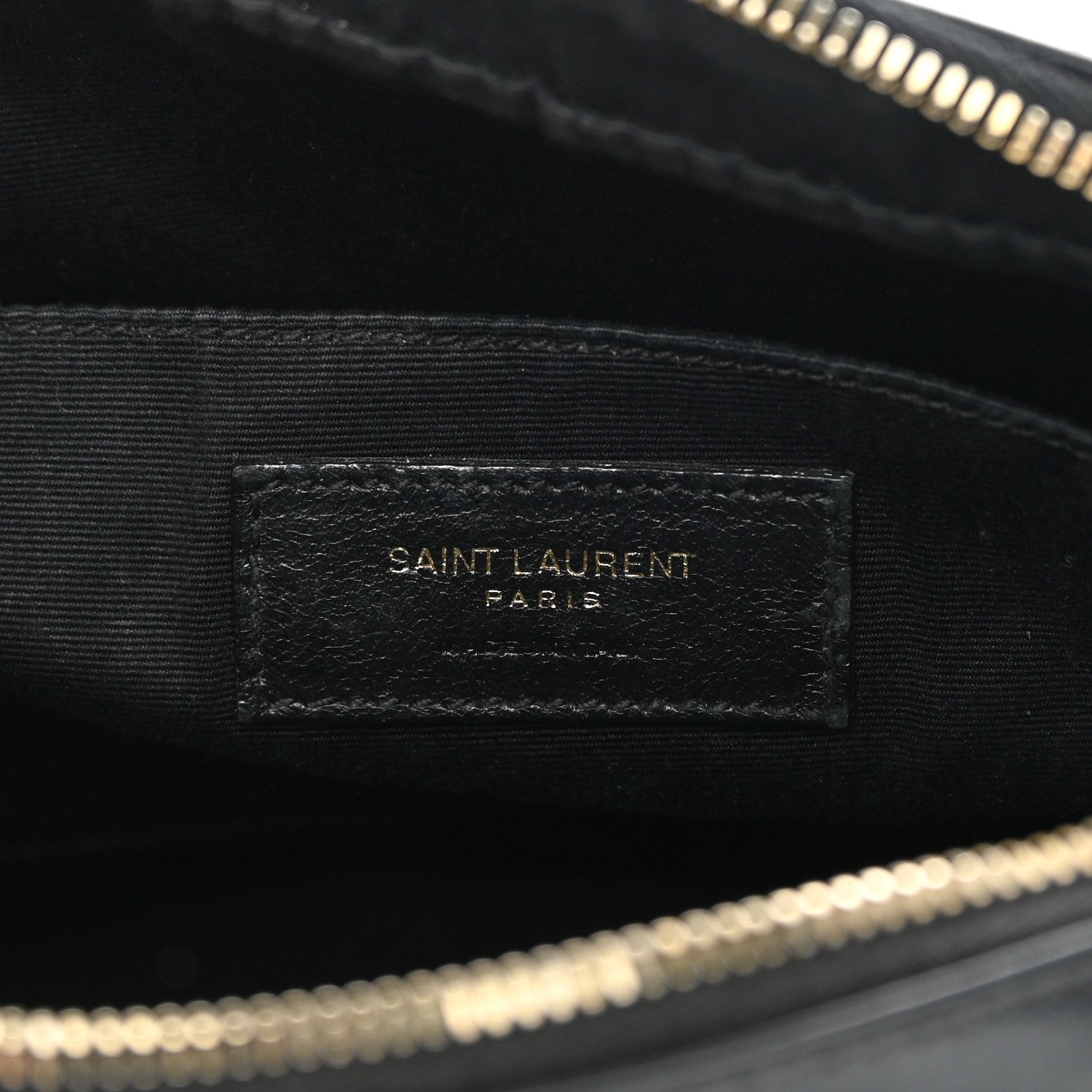 Saint Laurent Calfskin Matelasse Monogram Lou Camera Bag Black 6 of 17