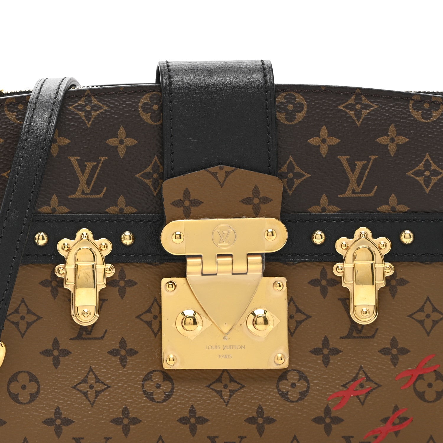 Louis Vuitton Reverse Monogram Trunk Clutch 7 of 9