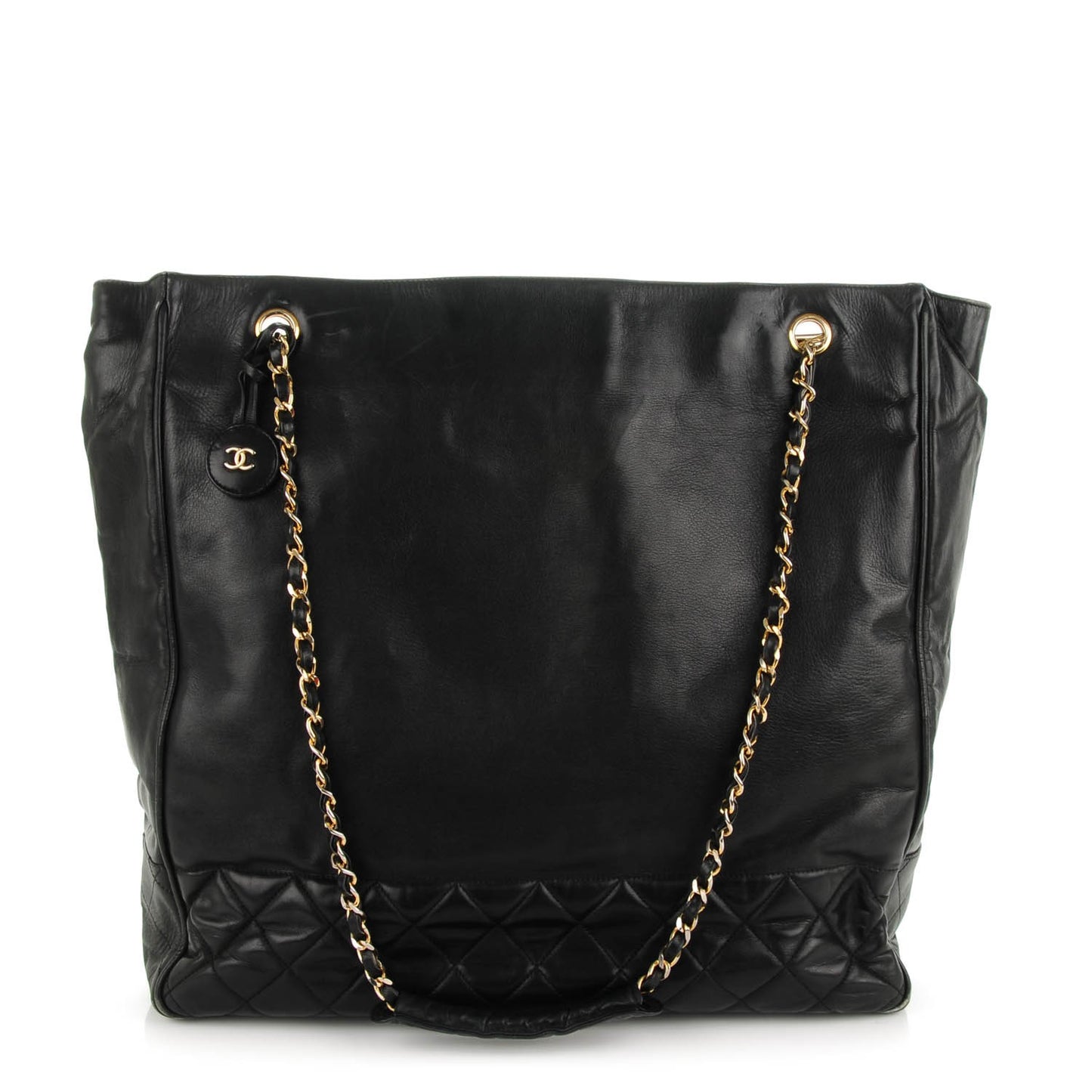 Lambskin Shopping Tote