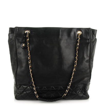 Chanel Lambskin Shopping Tote 1 of 9