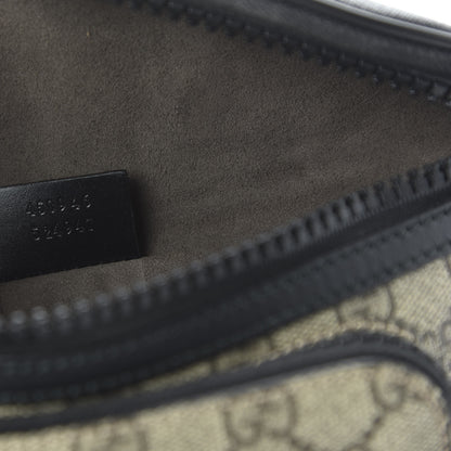 Gucci GG Supreme Monogram Belt Bag Black 9 of 10