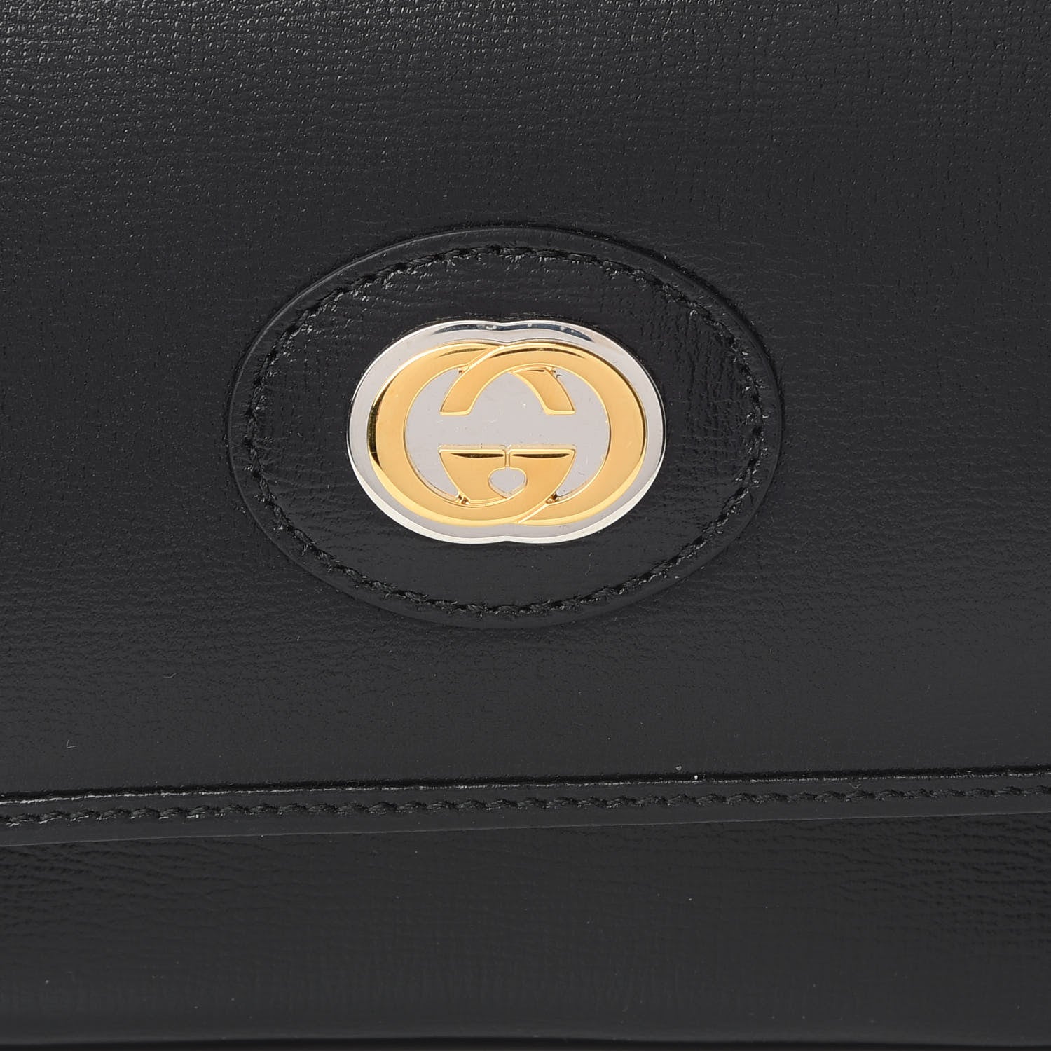 Gucci Azalea Calfskin Mini Marina Chain Shoulder Bag Black 10 of 12