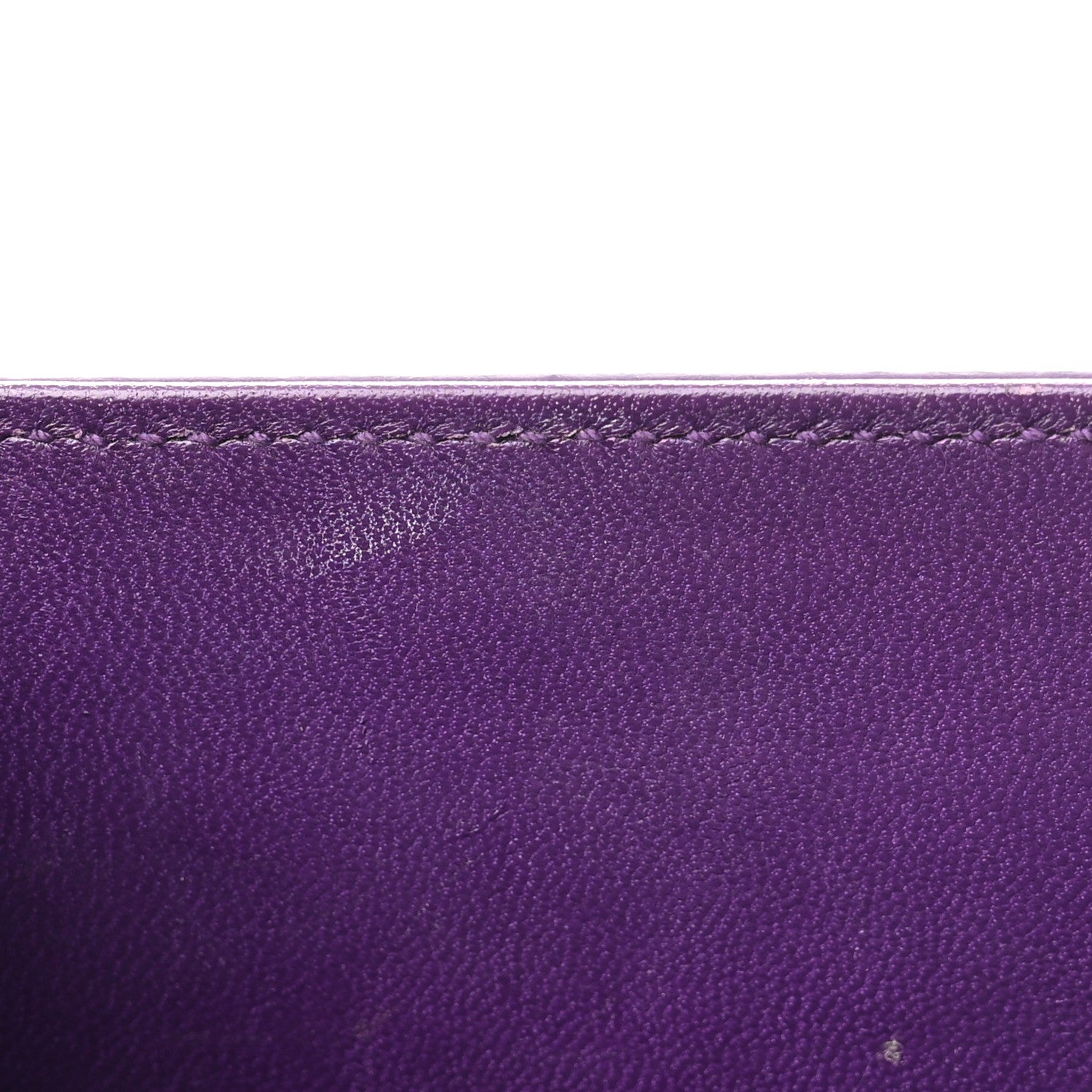 Saint Laurent Suede Small Classic Monogram Kate Tassel Satchel Purple 12 of 12