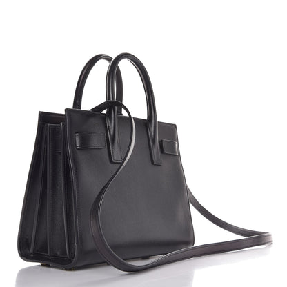 Saint Laurent Calfskin Nano Sac de Jour Black 3 of 8