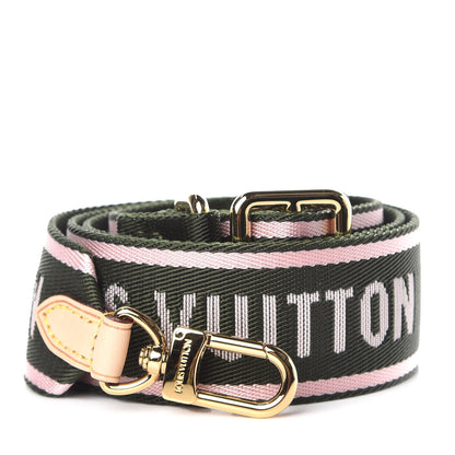 Louis Vuitton Nylon Bandouliere Shoulder Strap Kaki 1 of 4