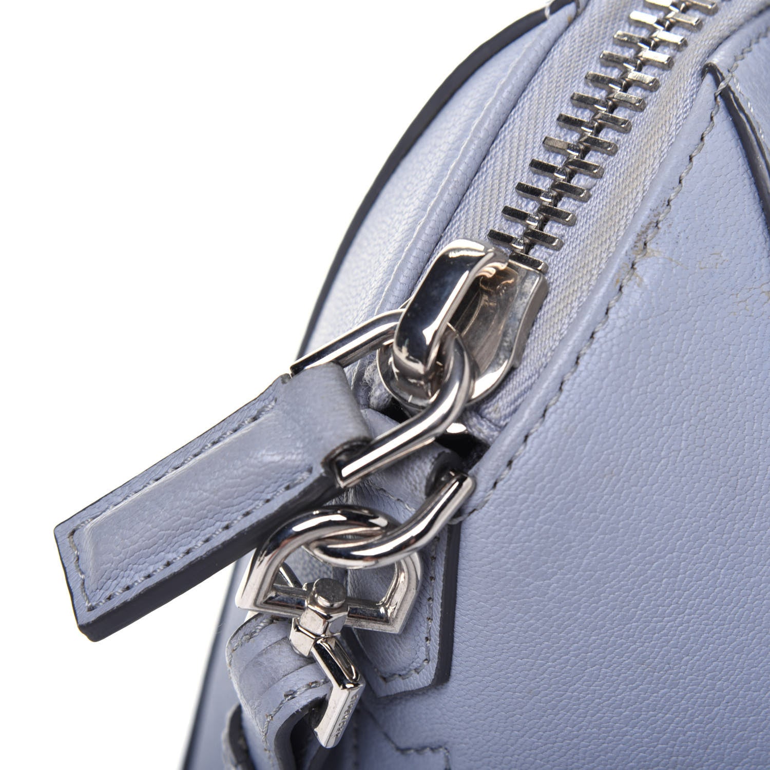 Givenchy Sugar Goatskin Mini Antigona Grey Blue 23 of 26