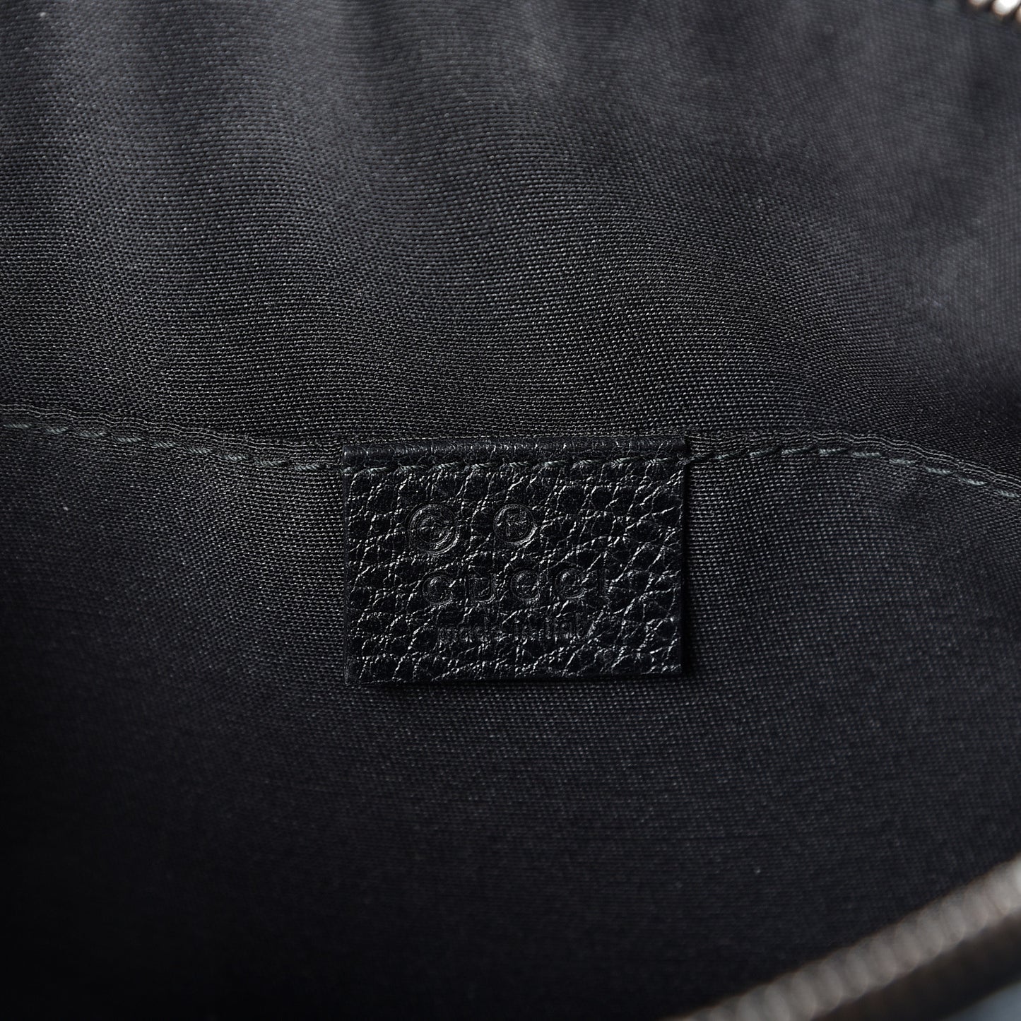 Calfskin Mini Dome Bag Black
