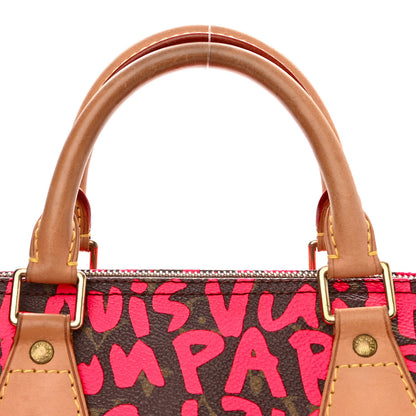 Louis Vuitton Monogram Graffiti Speedy 30 Fuchsia 11 of 12