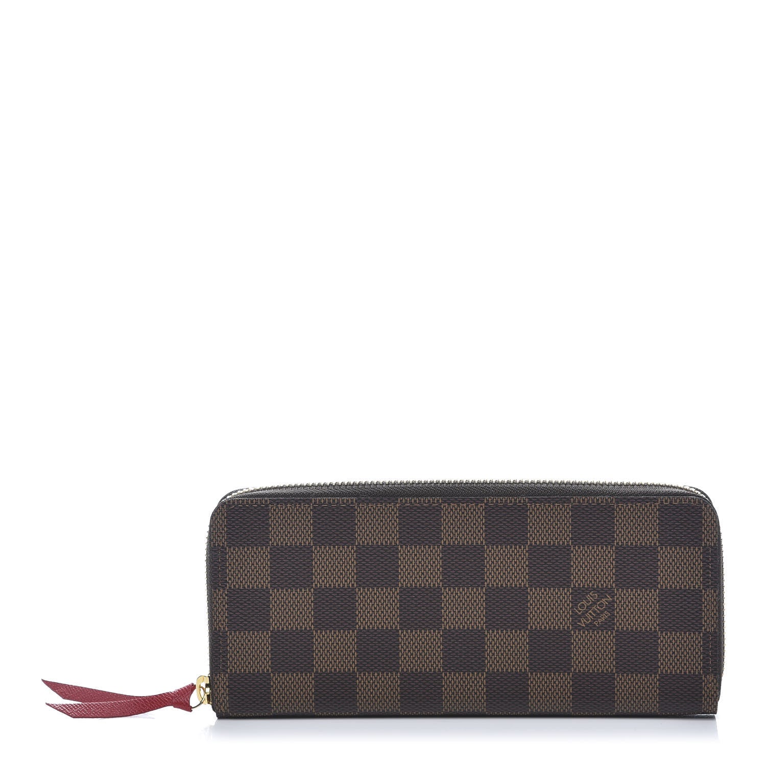 Louis Vuitton Damier Ebene Clemence Wallet 1 of 9