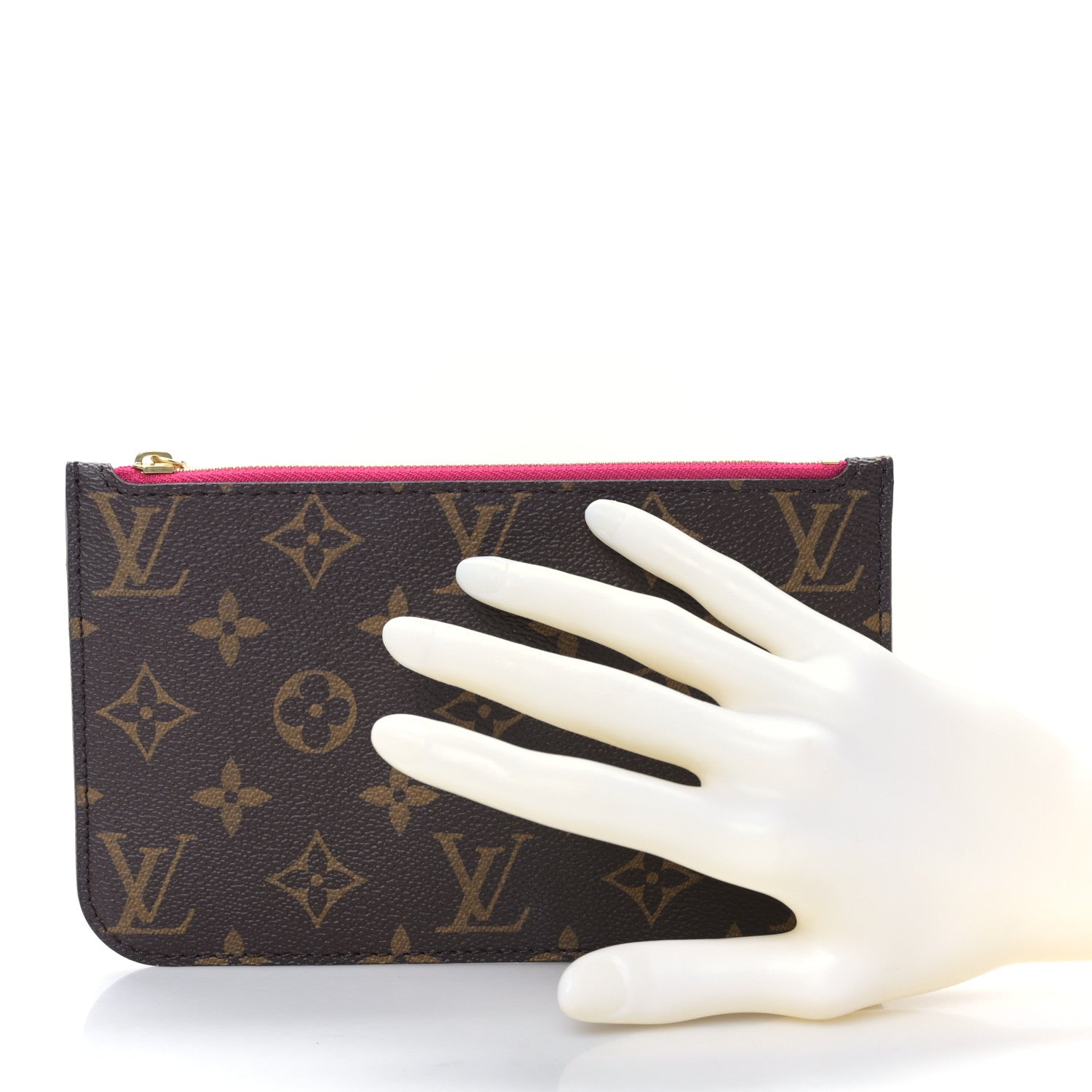 Louis Vuitton Monogram Neverfull PM Pochette Pivoine 2 of 8