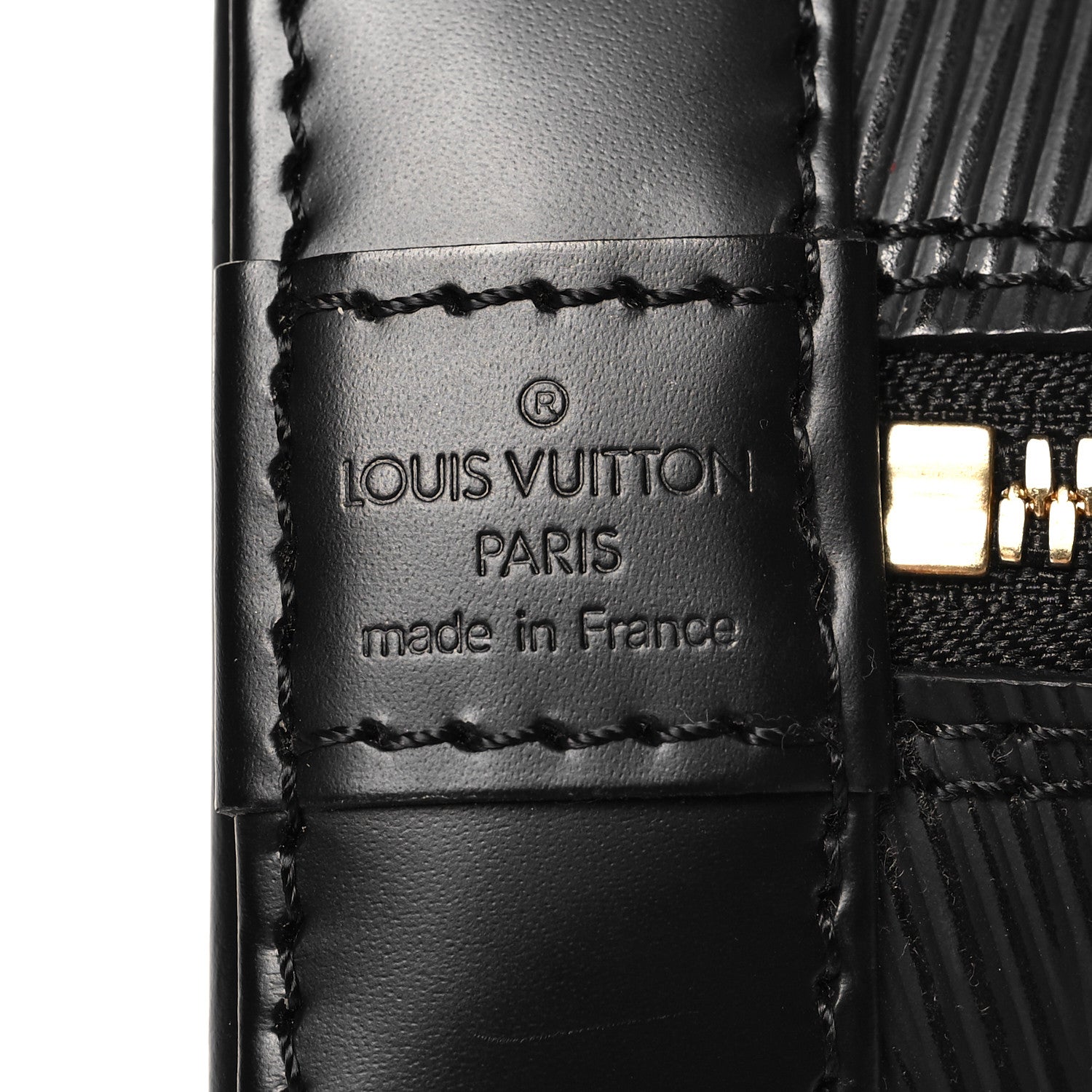Louis Vuitton Epi Love Lock Alma BB Black 6 of 9