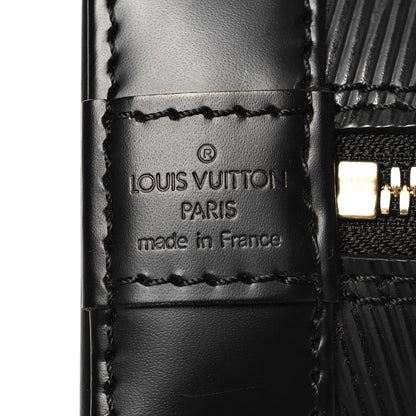 Louis Vuitton Epi Love Lock Alma BB Black 6 of 9