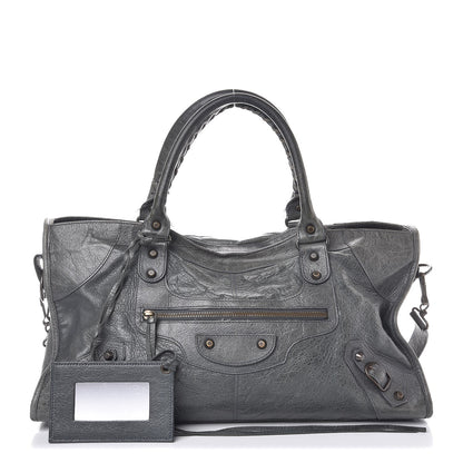 Balenciaga Agneau Classic Hardware Part Time Anthracite 1 of 19