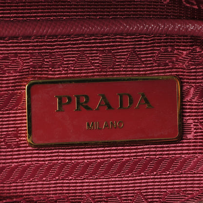 Prada Saffiano Tessuto Nylon Tote Ibisco 6 of 11