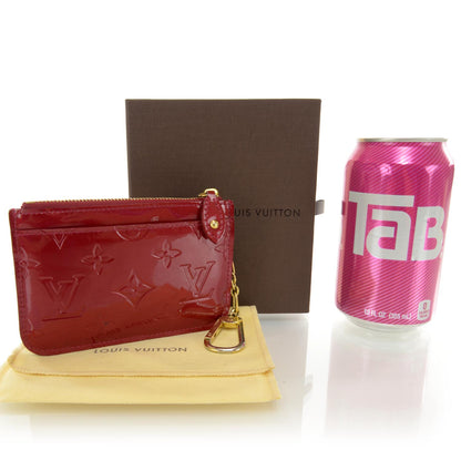 Louis Vuitton Vernis Key Pouch Pomme D'Amour 2 of 7