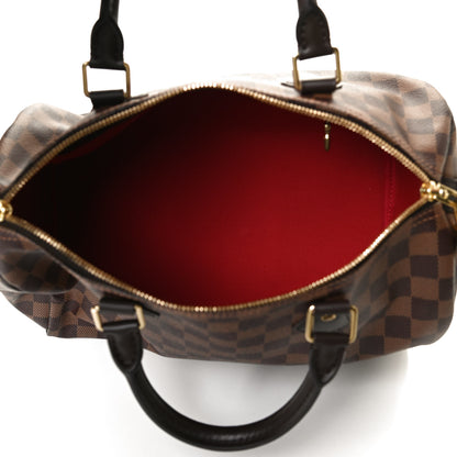 Louis Vuitton Damier Ebene Speedy Bandouliere 30 5 of 10