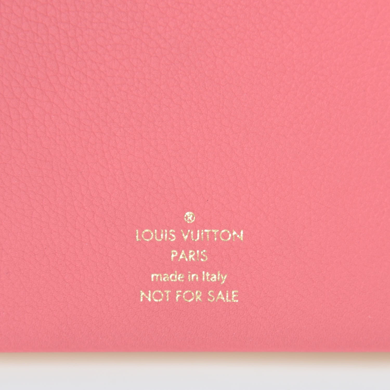 Louis Vuitton Taurillon Vivienne Notebook Corail 9 of 9