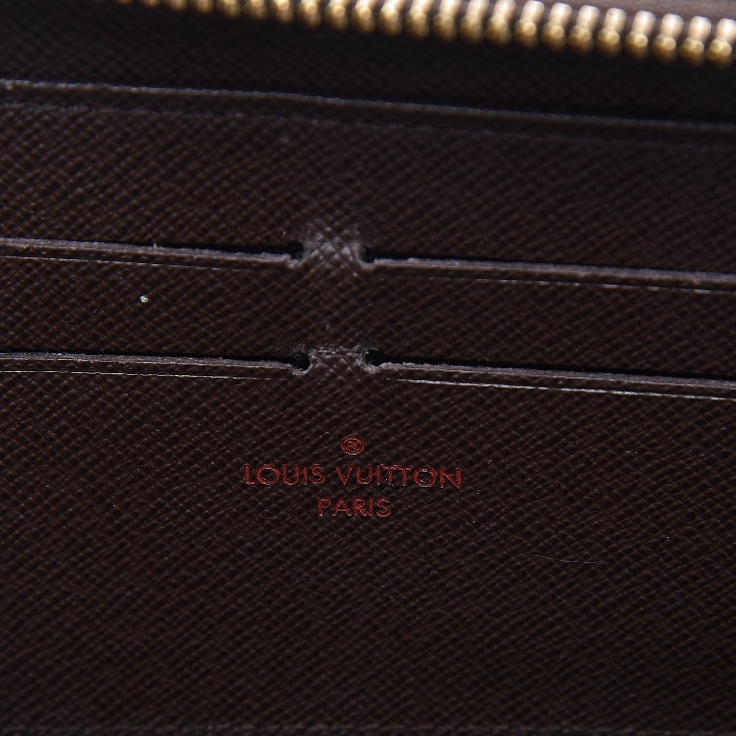 Damier Ebene Zippy Wallet