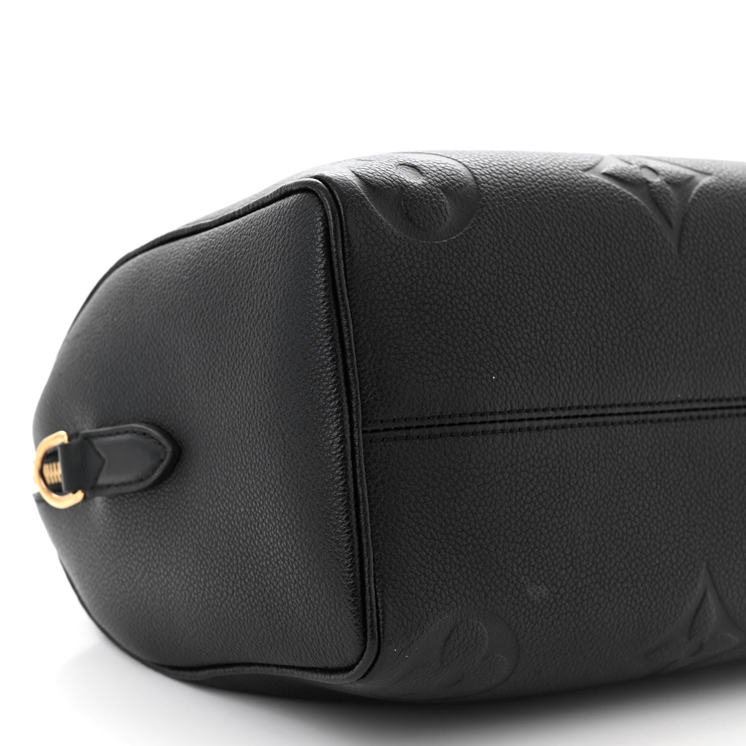 Louis Vuitton Empreinte Monogram Giant Speedy Bandouliere 25 Black 8 of 11