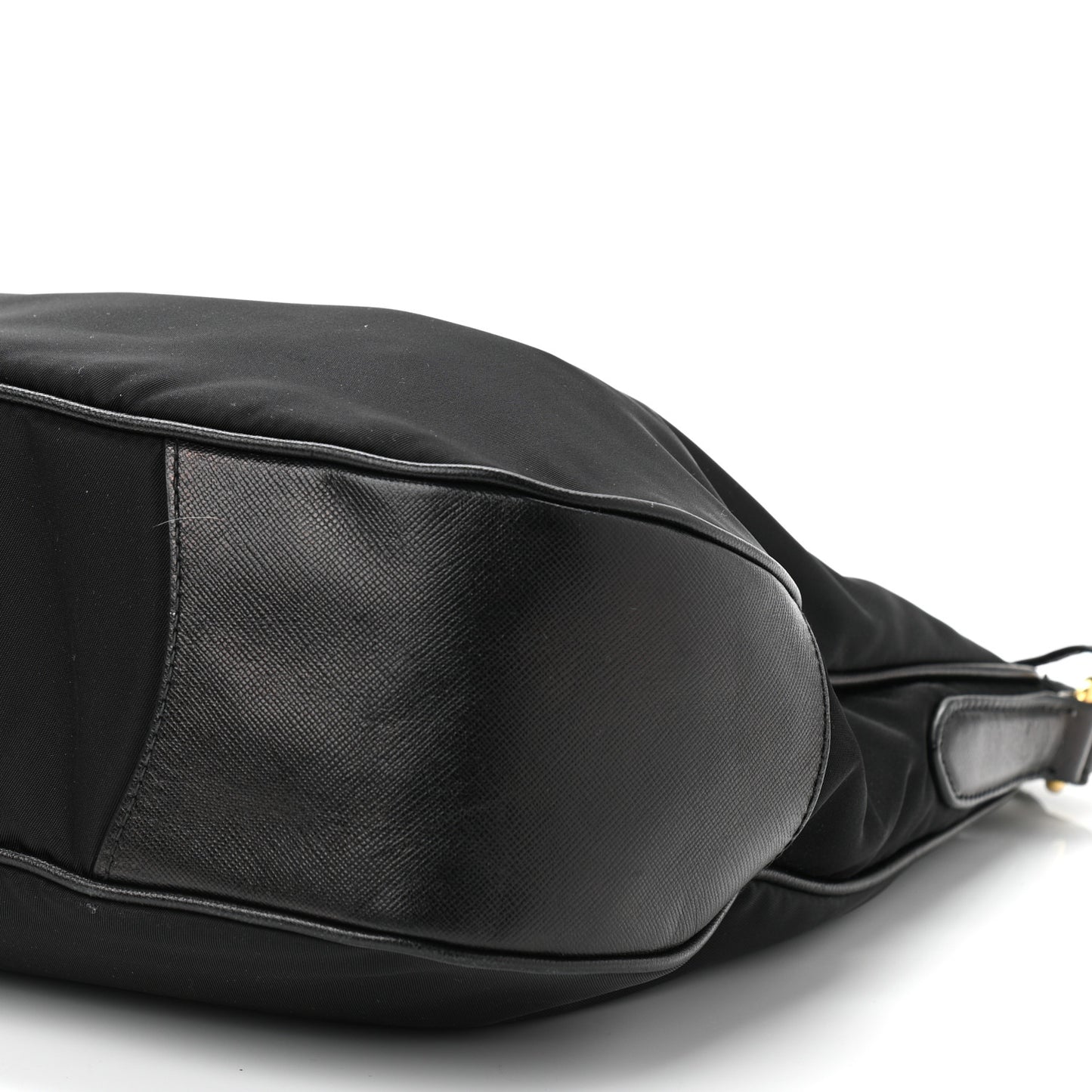 Tessuto Nylon Saffiano Hobo