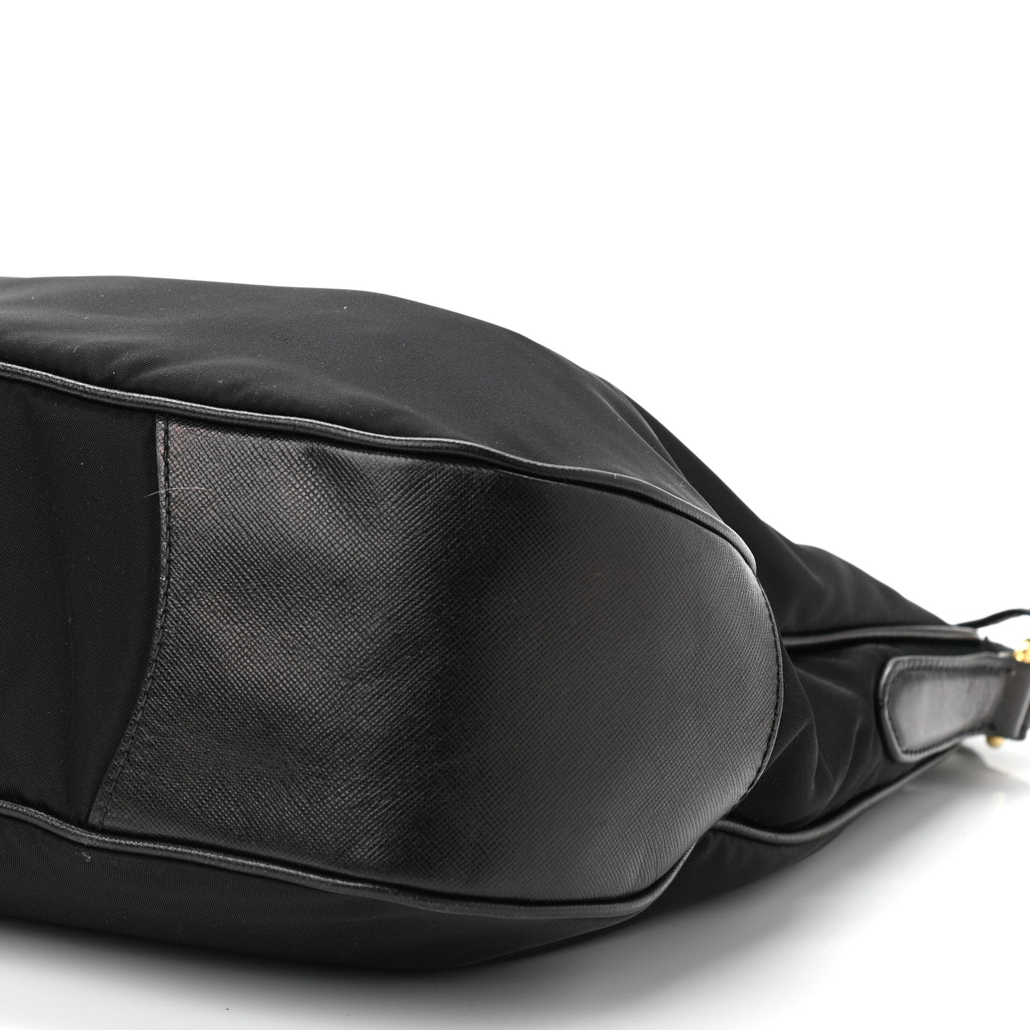 Prada Tessuto Nylon Saffiano Hobo 10 of 10