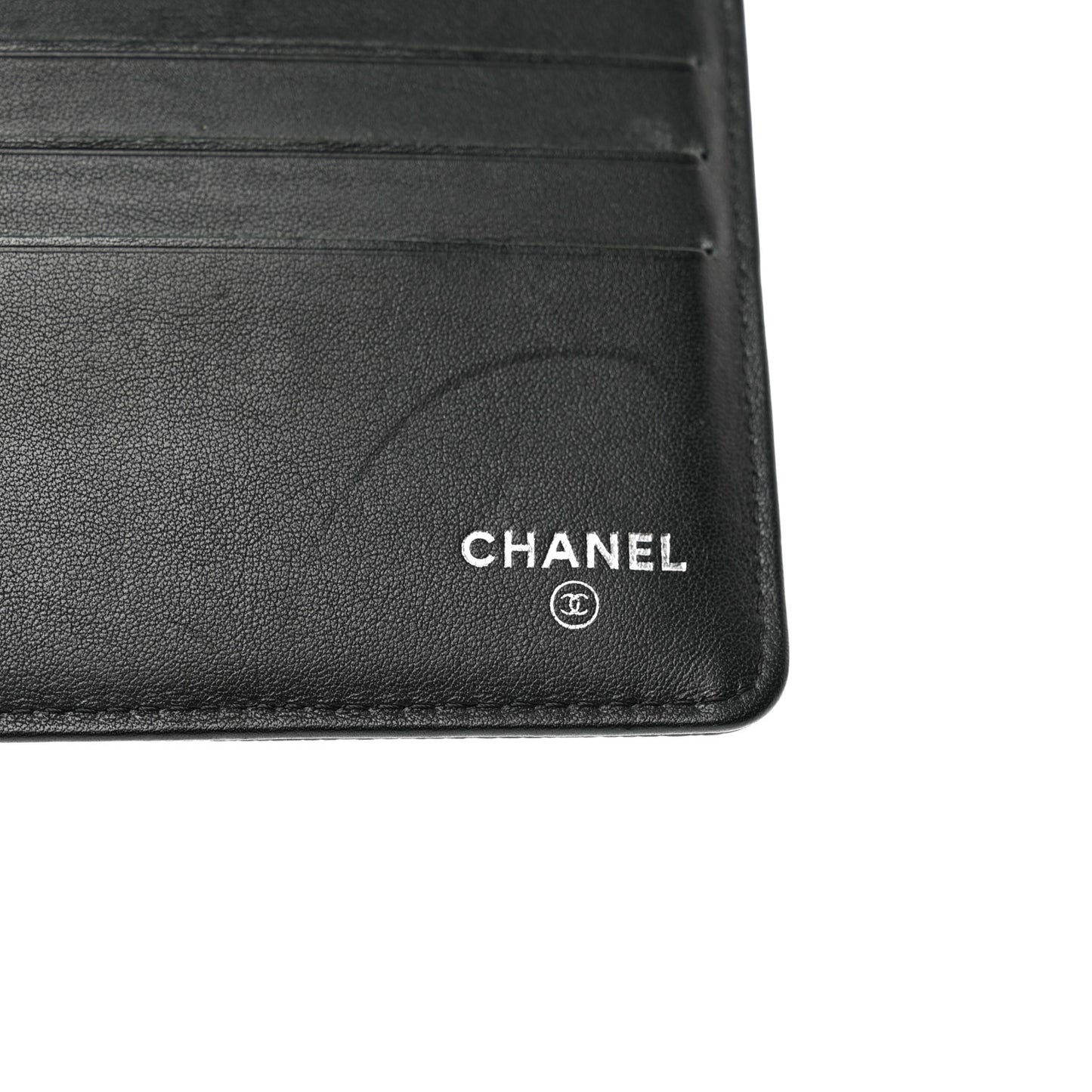 Caviar Timeless CC Large Gusset Flap Wallet Black