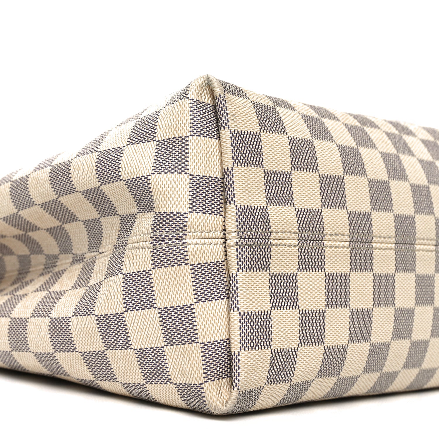 Louis Vuitton Damier Azur Graceful MM Rose Ballerine 8 of 10