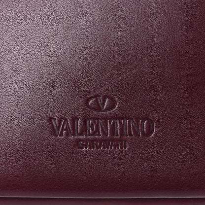 Valentino Garavani Vitello Small Rockstud Demilune Shoulder Bag Vinaccia 14 of 15