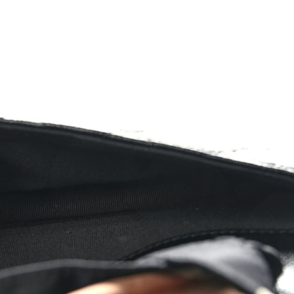 Chanel Caviar Fabric Foldable Tote Bag With Chain Black Multicolor 5 of 17